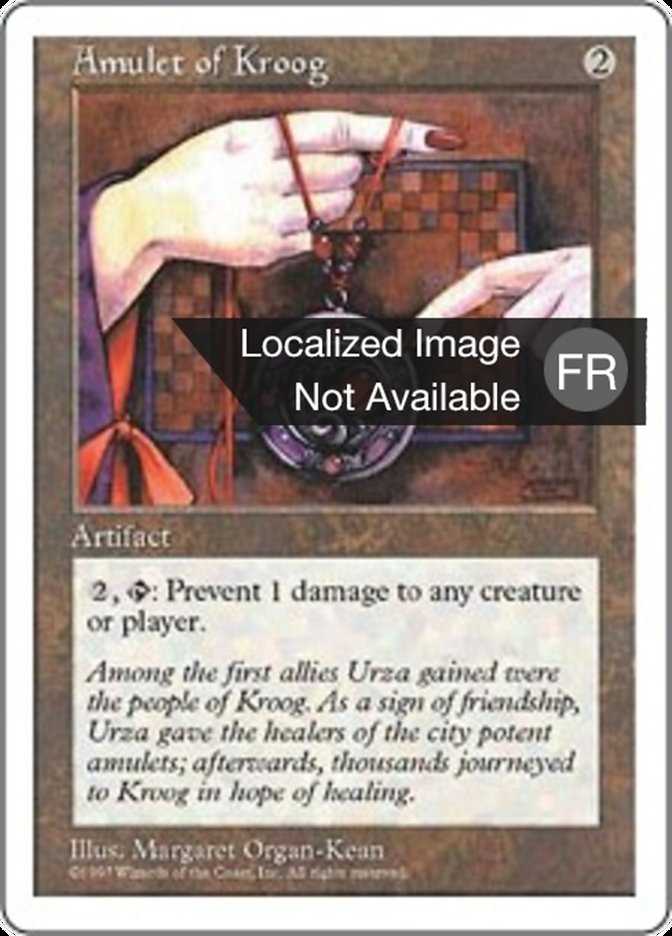 Amulette de Kroog