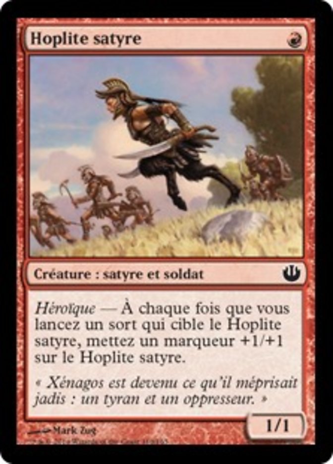 Hoplite satyre
