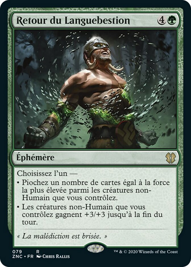 Retour du Languebestion