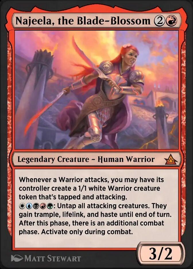 Najeela, the Blade-Blossom