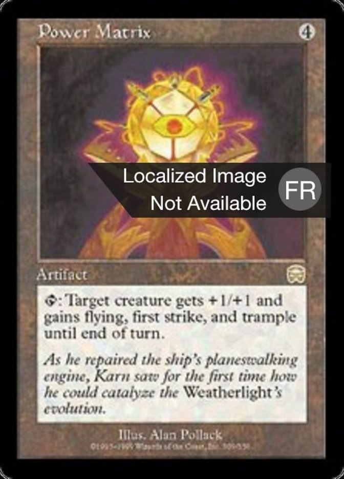 Matrice de puissance