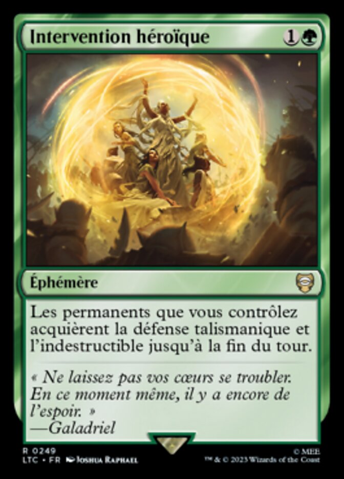 Intervention héroïque