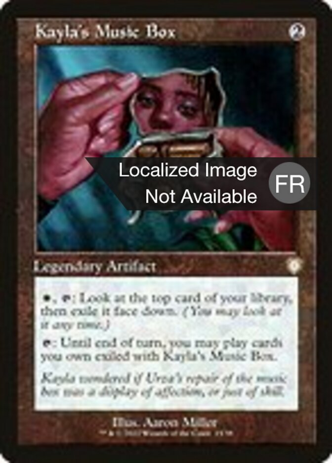 Boîte à musique de Kayla