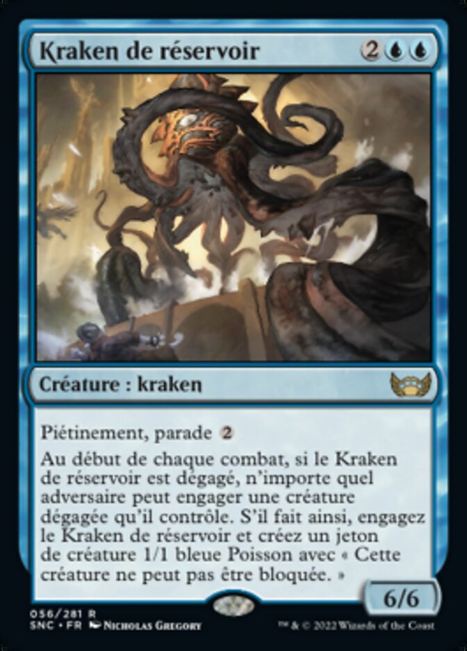 Kraken de réservoir