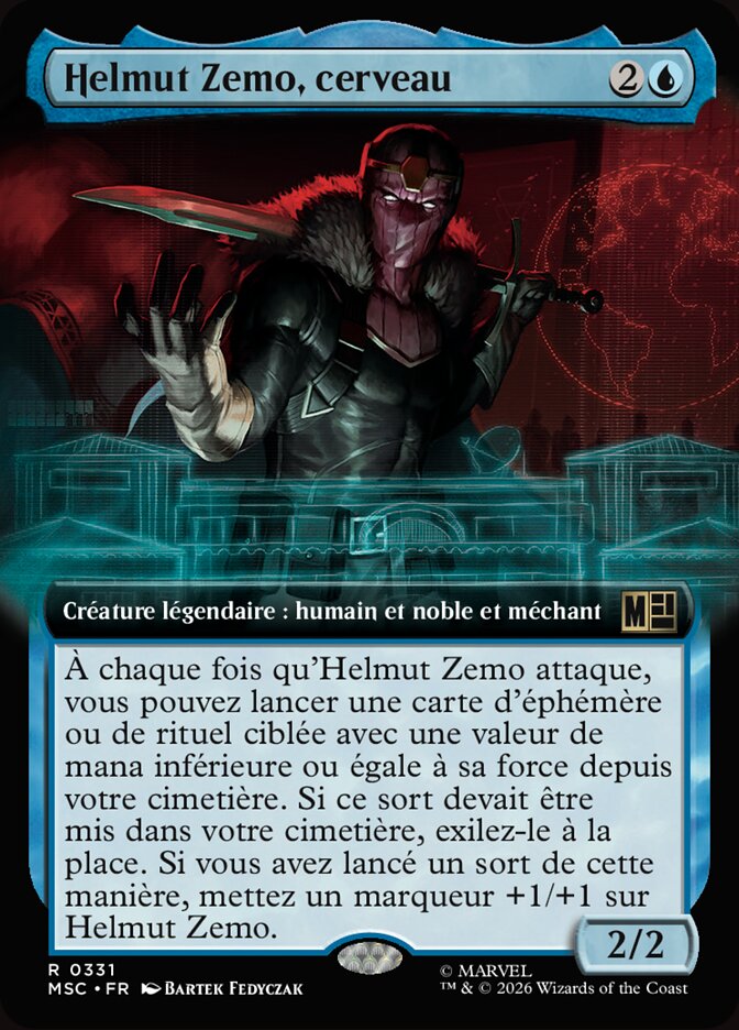 Helmut Zemo, cerveau