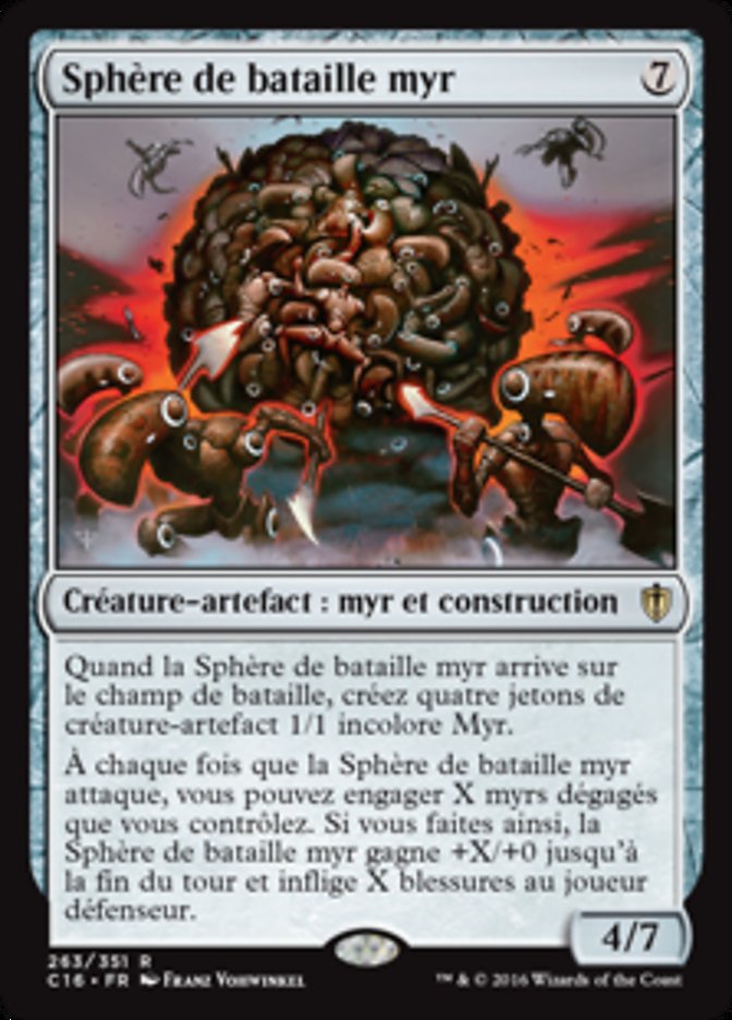 Sphère de bataille myr