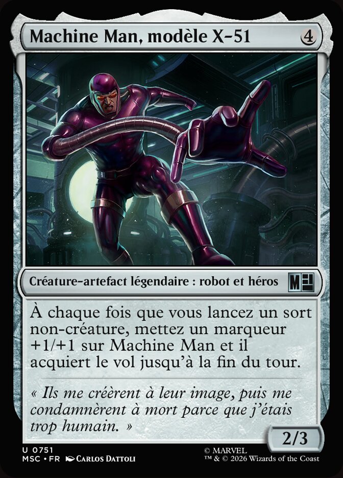 Machine Man, modèle X-51