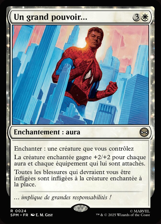 Un grand pouvoir...