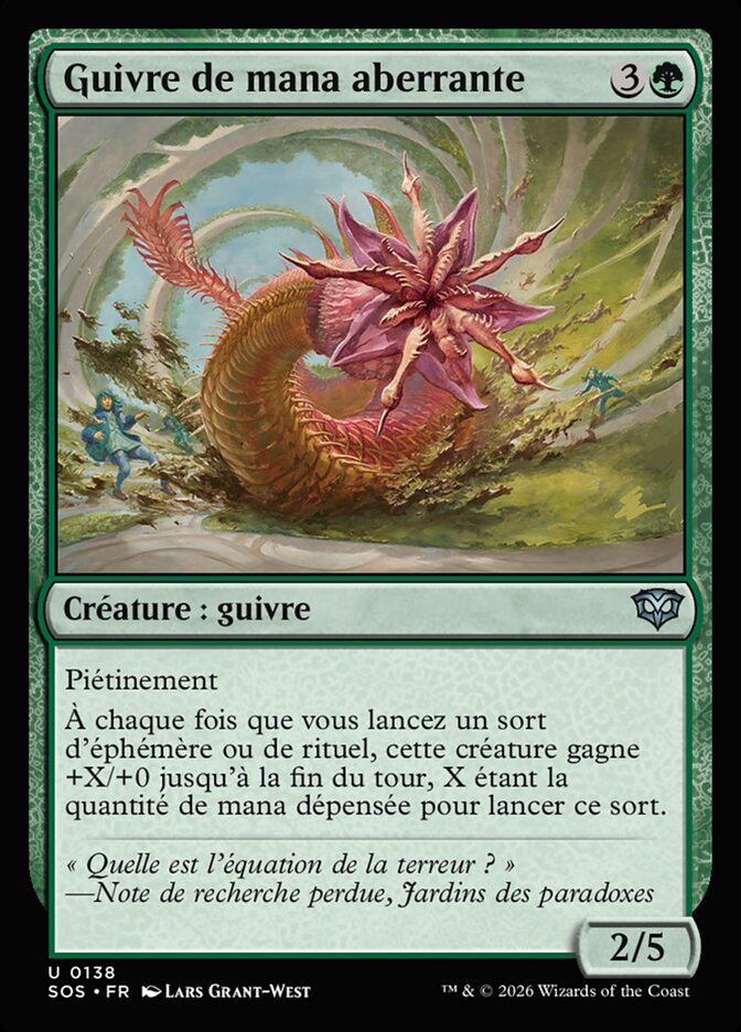 Guivre de mana aberrante