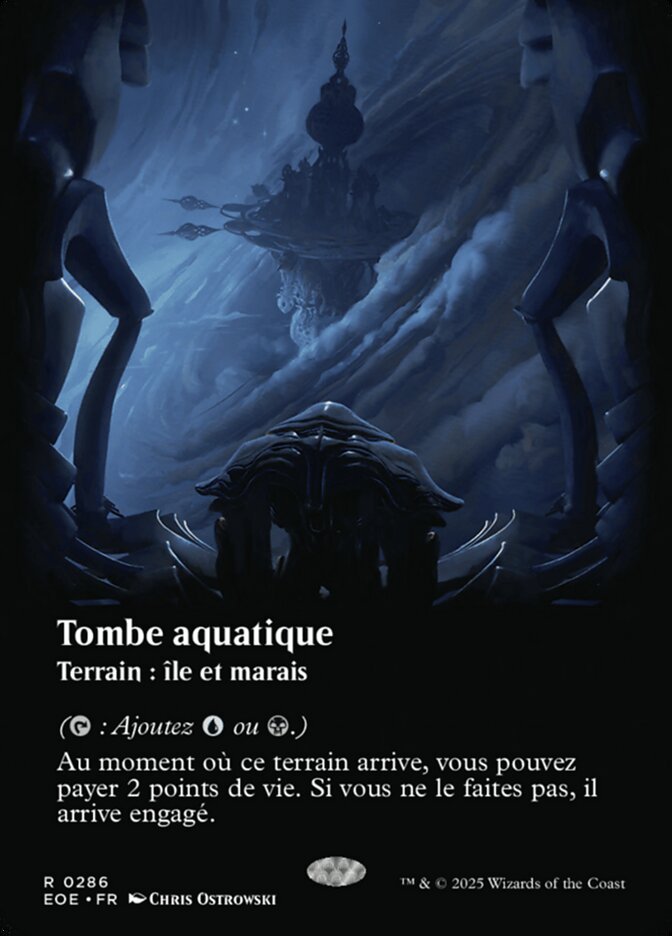 Tombe aquatique