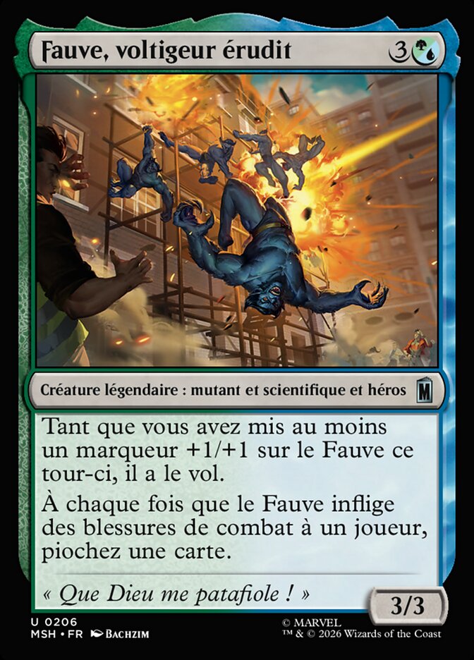 Fauve, voltigeur érudit