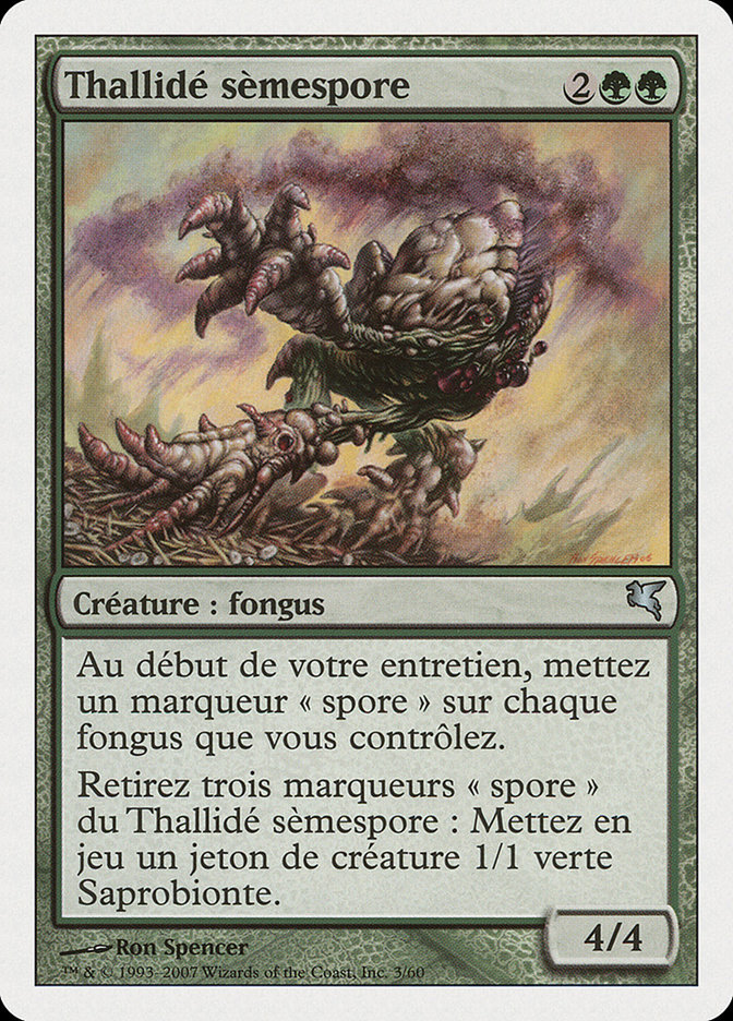 Thallidé sèmespore