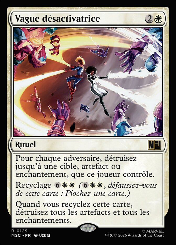 Vague désactivatrice