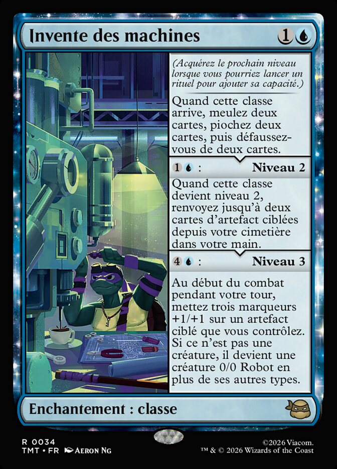 Invente des machines
