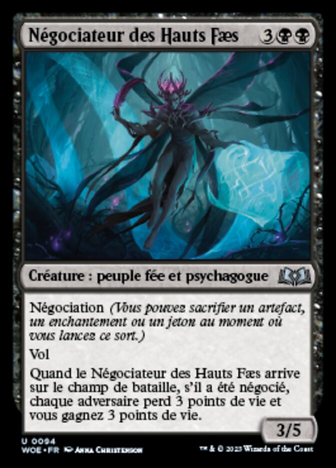 Négociateur des Hauts Faes