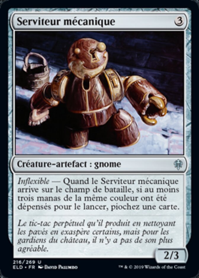 Serviteur mécanique