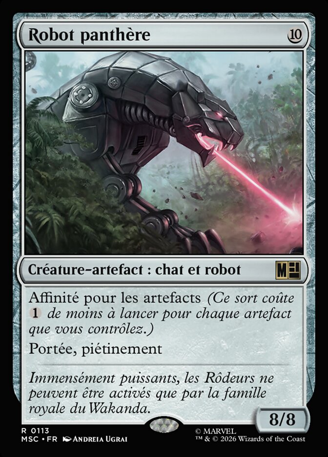Robot panthère