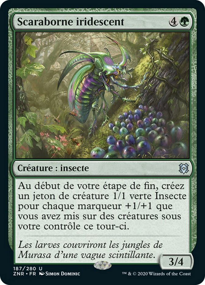 Scaraborne iridescent