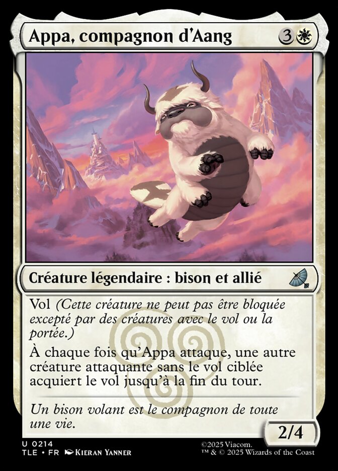 Appa, compagnon d'Aang