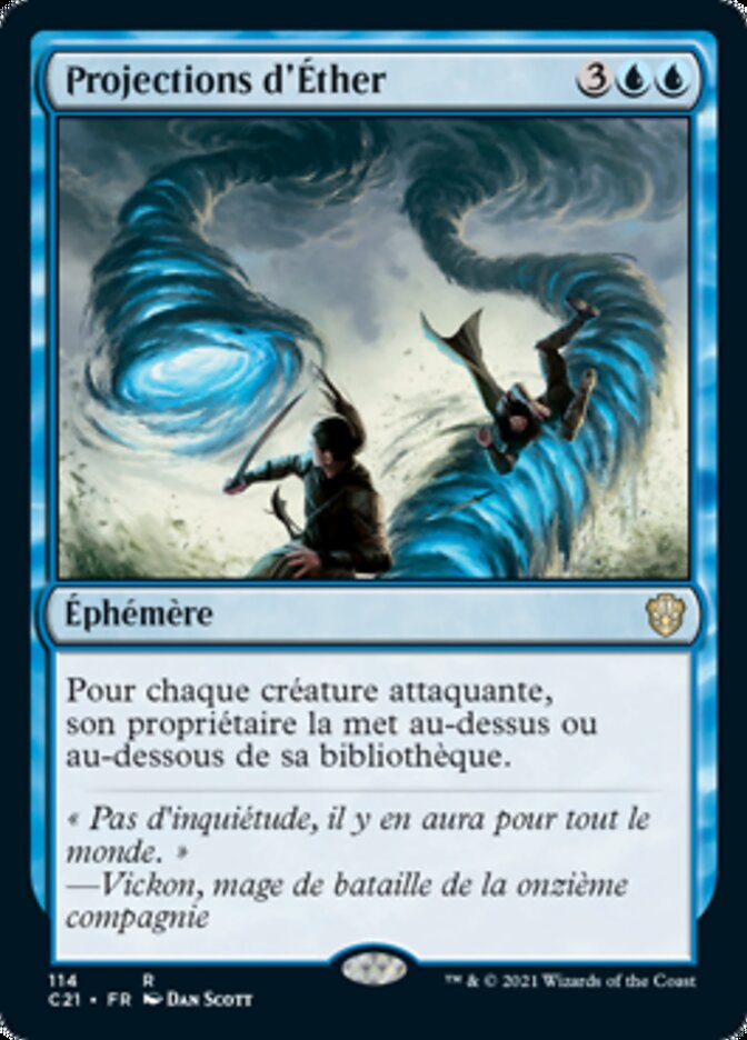 Projections d'Éther