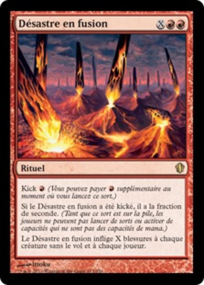 Désastre en fusion