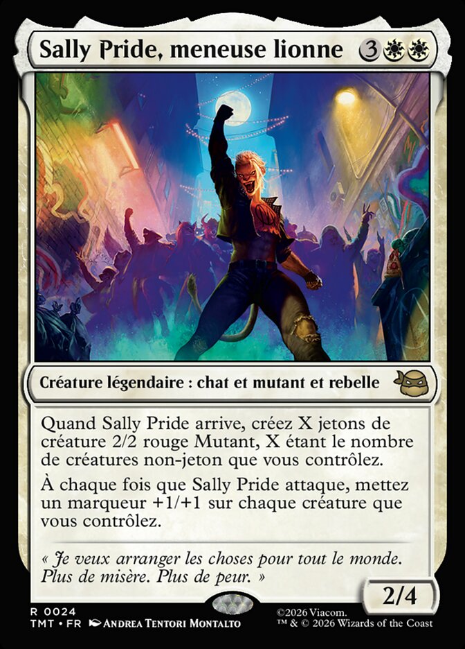 Sally Pride, meneuse lionne
