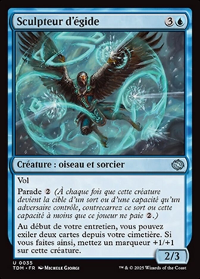 Sculpteur d'égide