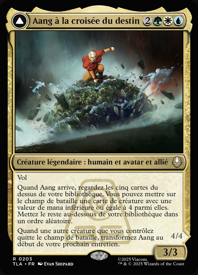 Aang à la croisée du destin