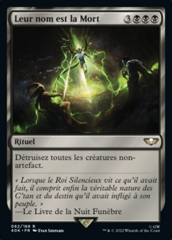 Leur nom est la Mort