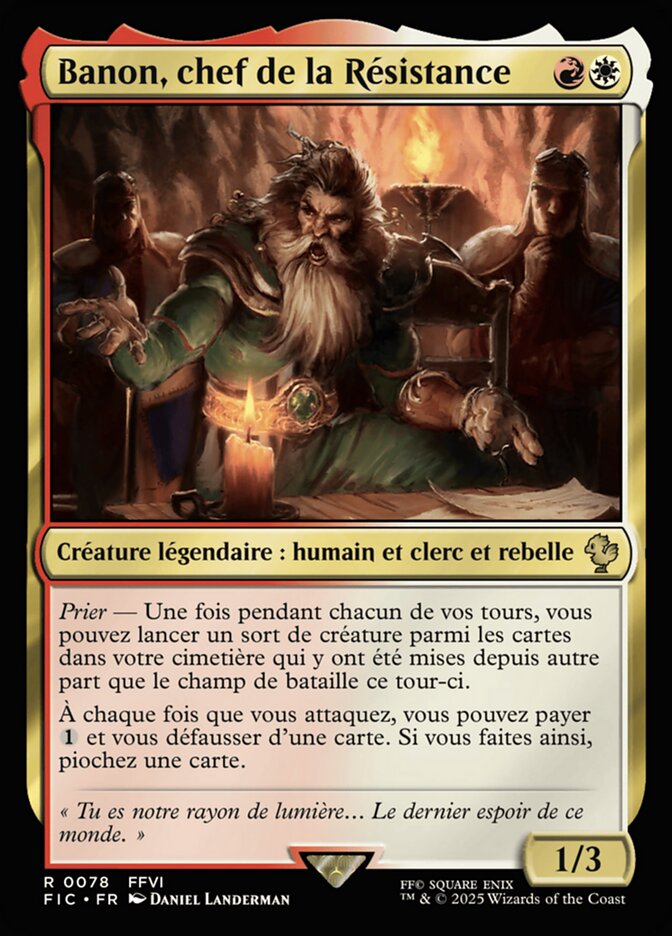 Banon, chef de la Résistance