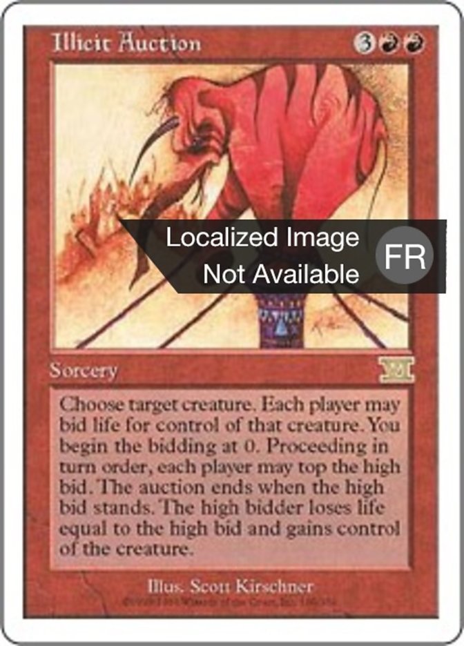 Enchères illicites