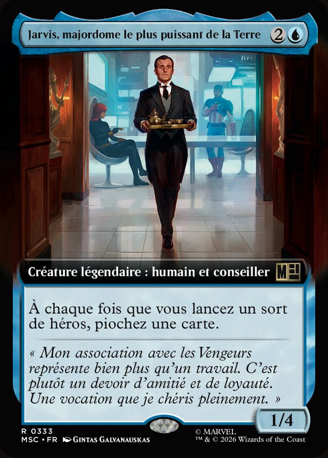 Jarvis, majordome le plus puissant de la Terre