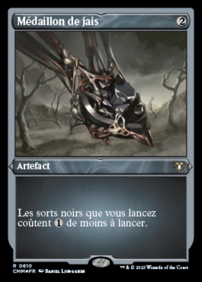 Médaillon de jais