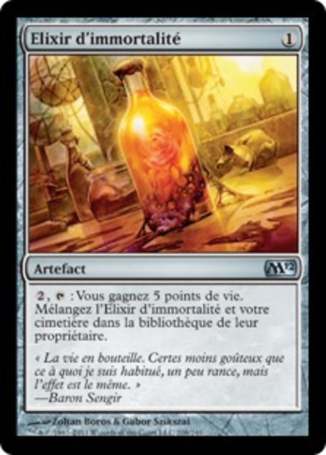 Elixir d'immortalité