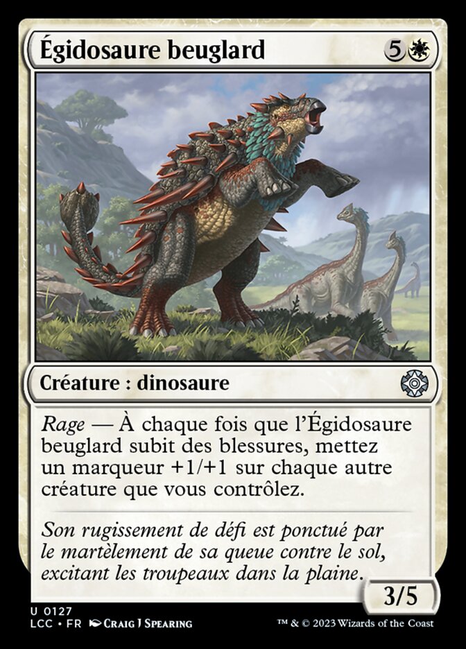 Égidosaure beuglard