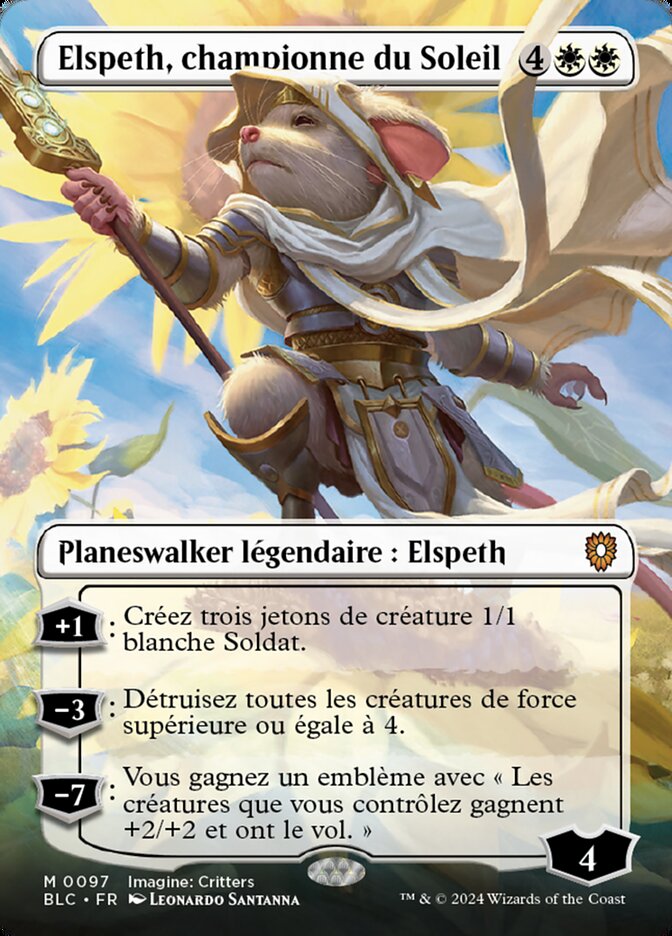Elspeth, championne du Soleil