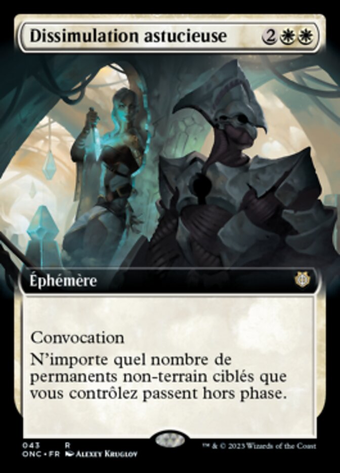 Dissimulation astucieuse