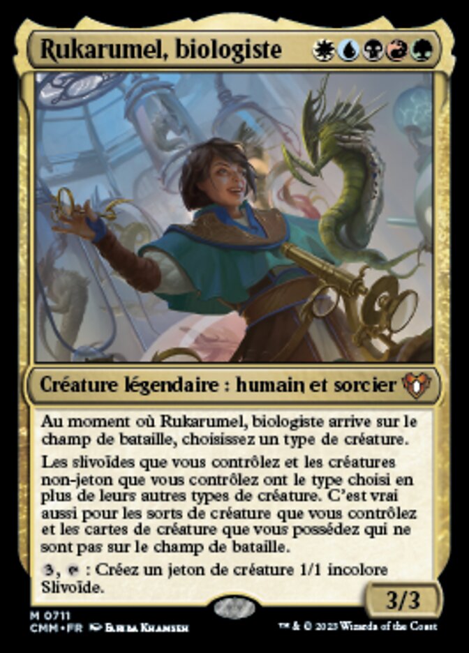 Rukarumel, biologiste