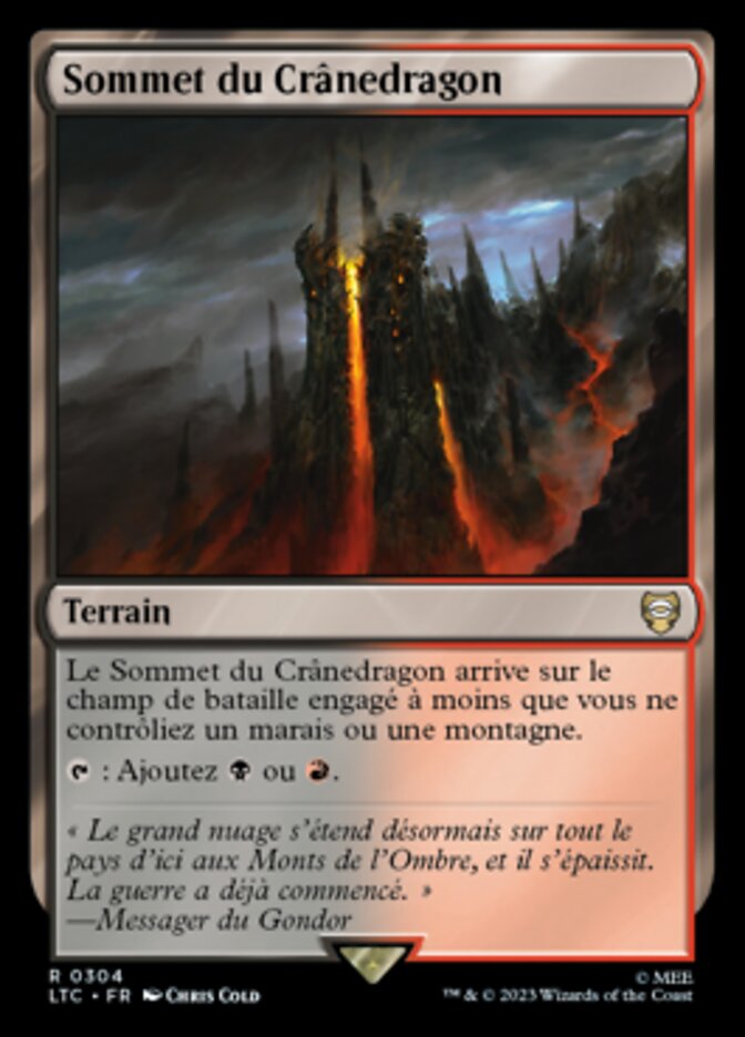 Sommet du Crânedragon