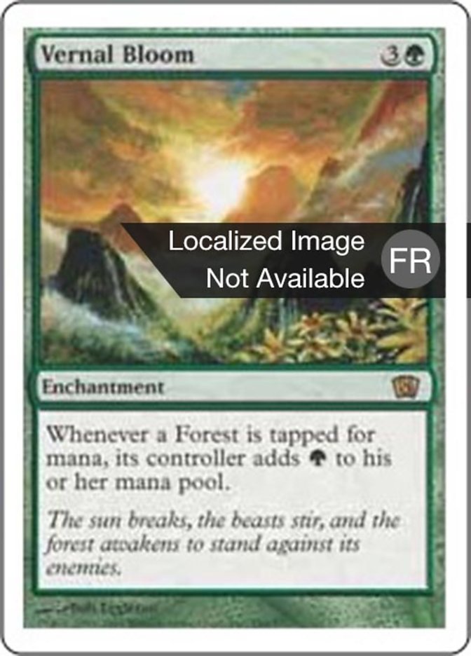 Floraison printanière