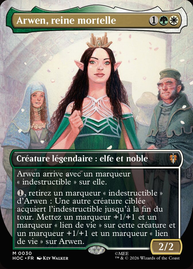 Arwen, reine mortelle