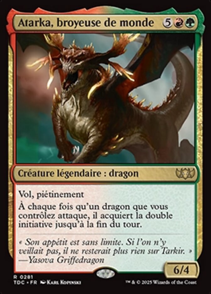 Atarka, broyeuse de monde