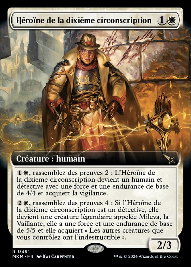 Héroïne de la dixième circonscription