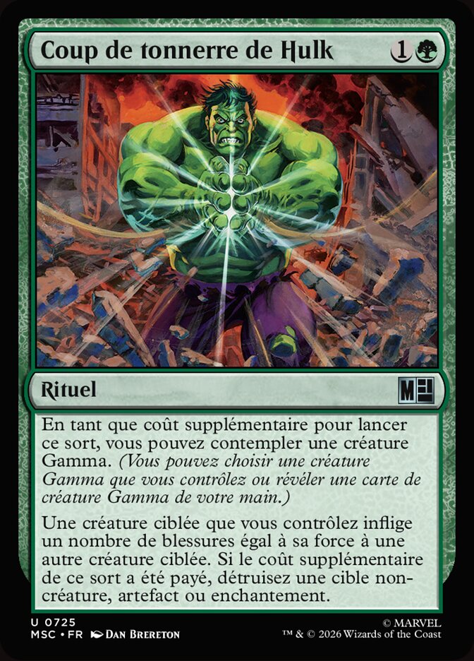 Coup de tonnerre de Hulk