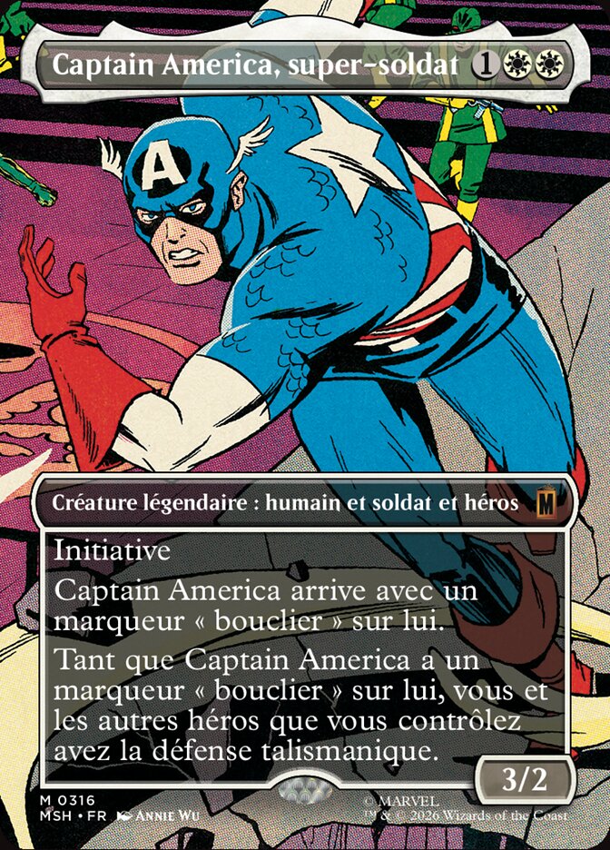 Captain America, super-soldat