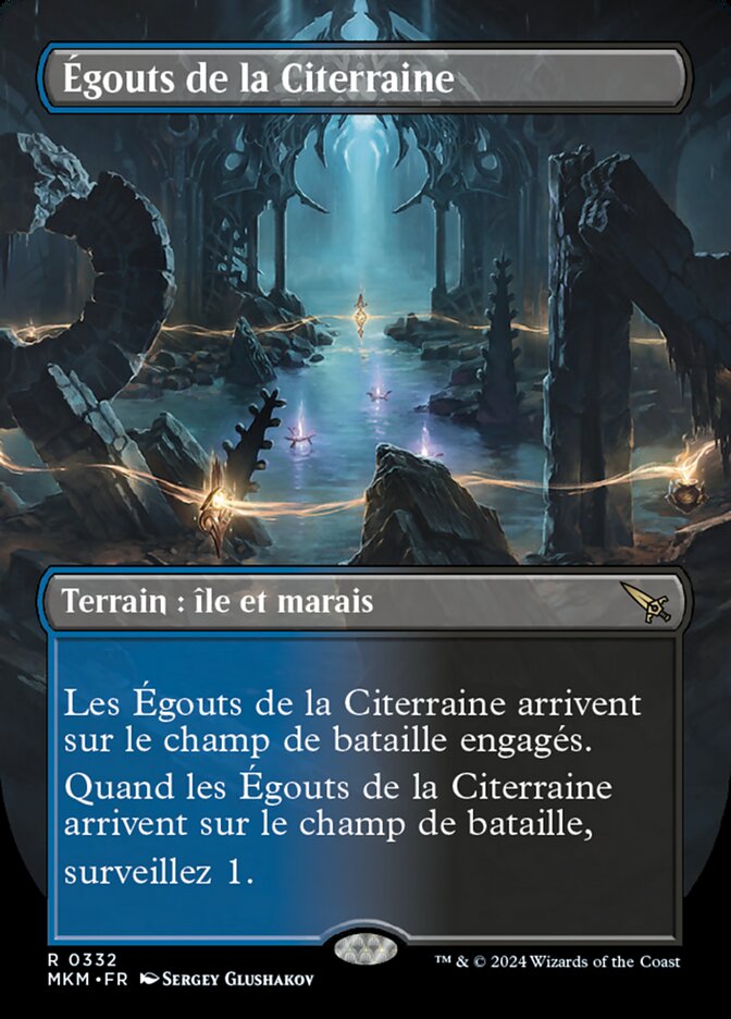 Égouts de la Citerraine