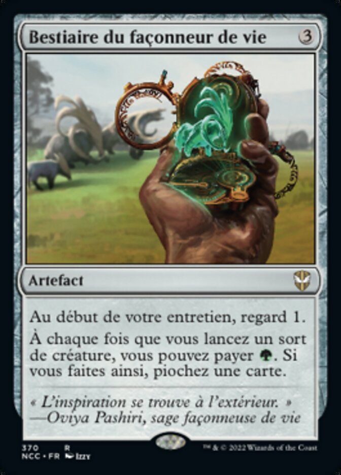 Bestiaire du façonneur de vie