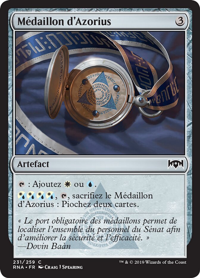 Médaillon d'Azorius