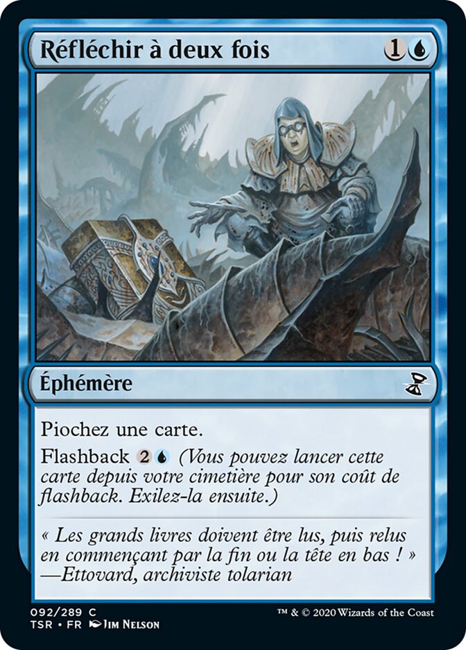 Réfléchir à deux fois