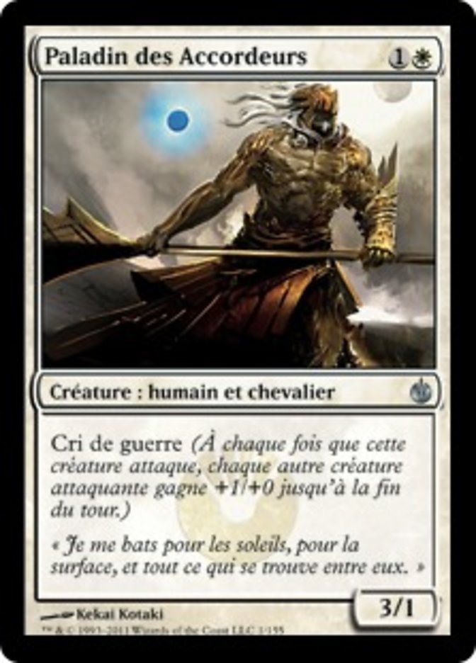 Paladin des Accordeurs